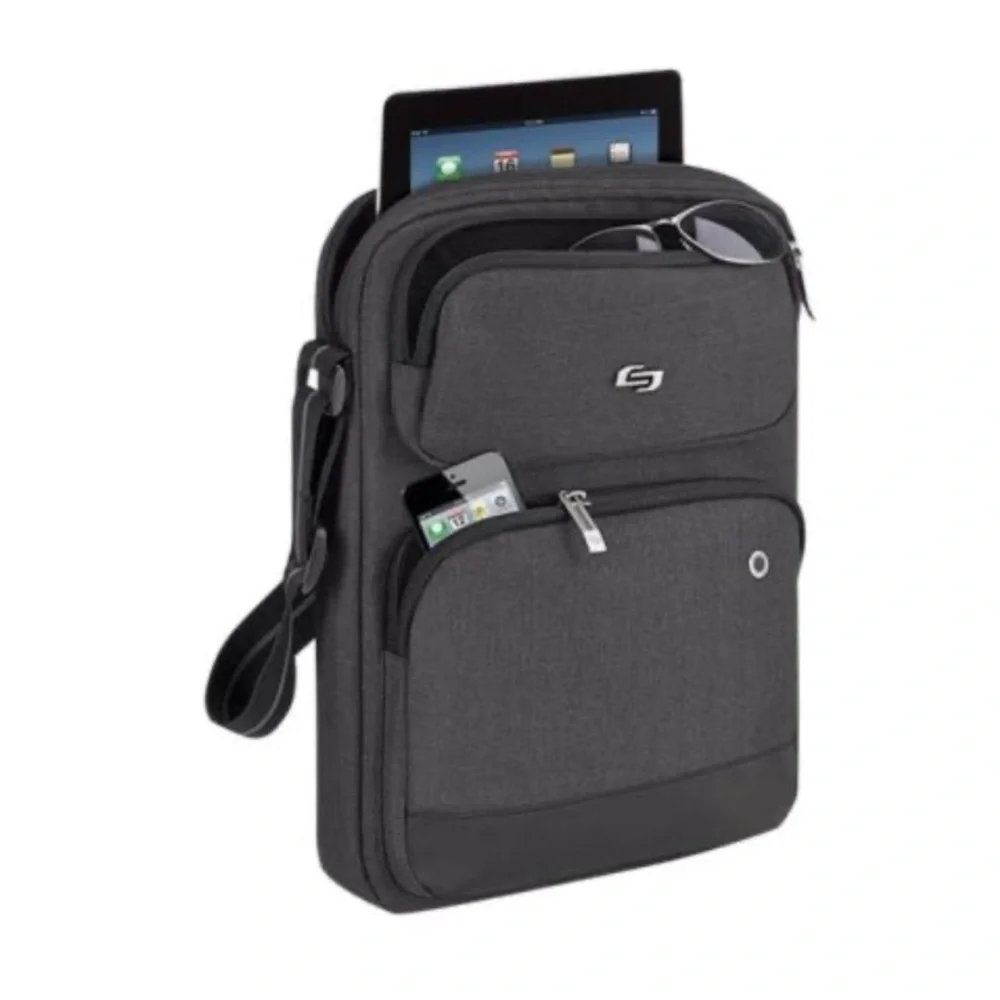 Solo New York Ludlow Universal Tablet Sling Bag, Grey NWT / LAST ONE